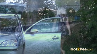 Got2Pee – Wet and Wild: Women Peeing in Public Spots with Got2Pee