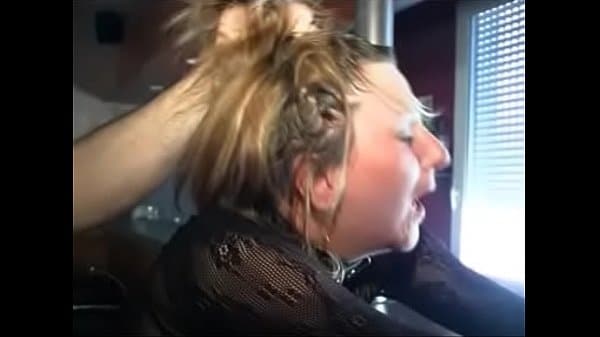 French woman gets handcuffed, whipped hard, and tied up by her masked master during a steamy BDSM session.